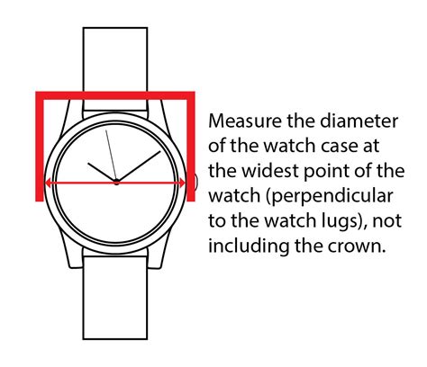 how to measure case diameter of a watch|watch case diameter guide.